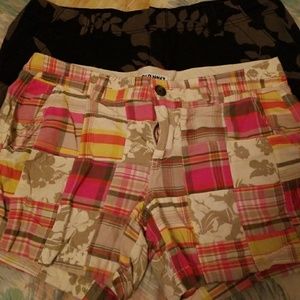 Shorts...selling both pair together for the price